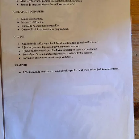 Hébergement de vacances Oraveski Talu Lodja